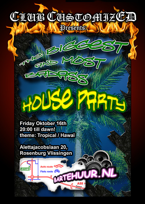 REWE the biggest and most badass house party 16 oktober 09